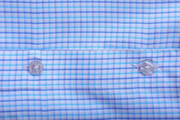 Dutch-Land Men's Casual & Formal Shirt - Checks (Blue-Navy) - Image 3