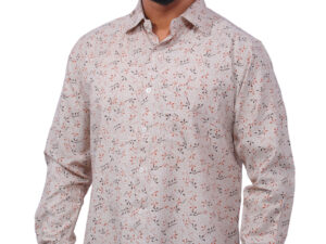 Dutch-Land Men's Casual Shirt (Ivory)