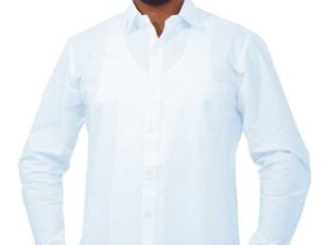 PALLADIUN Men Solid Formal White Shirt