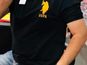 100%COTTON MATTY T-SHIRT WITH SLEEVE RIB