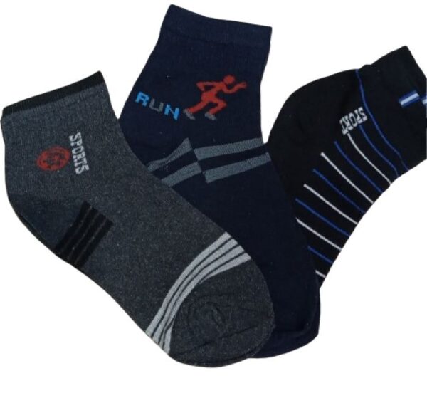 MEN PACK OF 12  ANKLE LENGTH SOCKS - Image 4